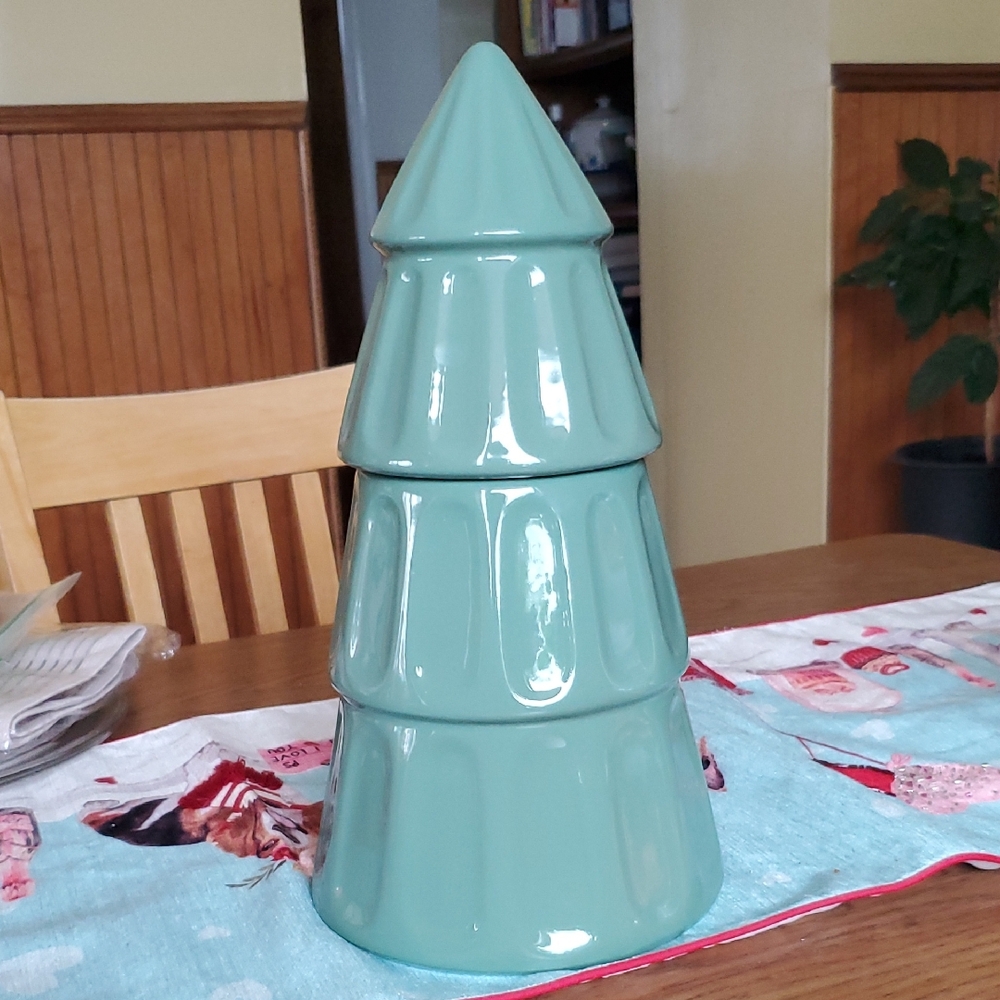 Designpac Christmas Tree 2 piece Jar